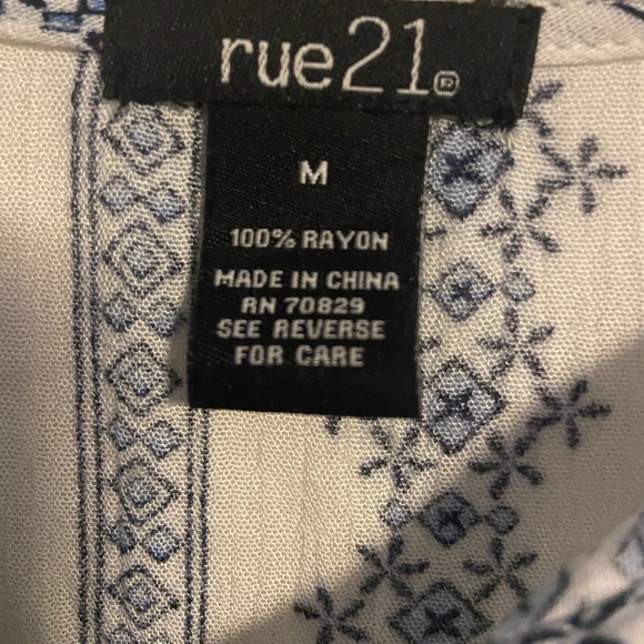 Rue21 Peasant Long Sleeve Blouse - Picture 2 of 2